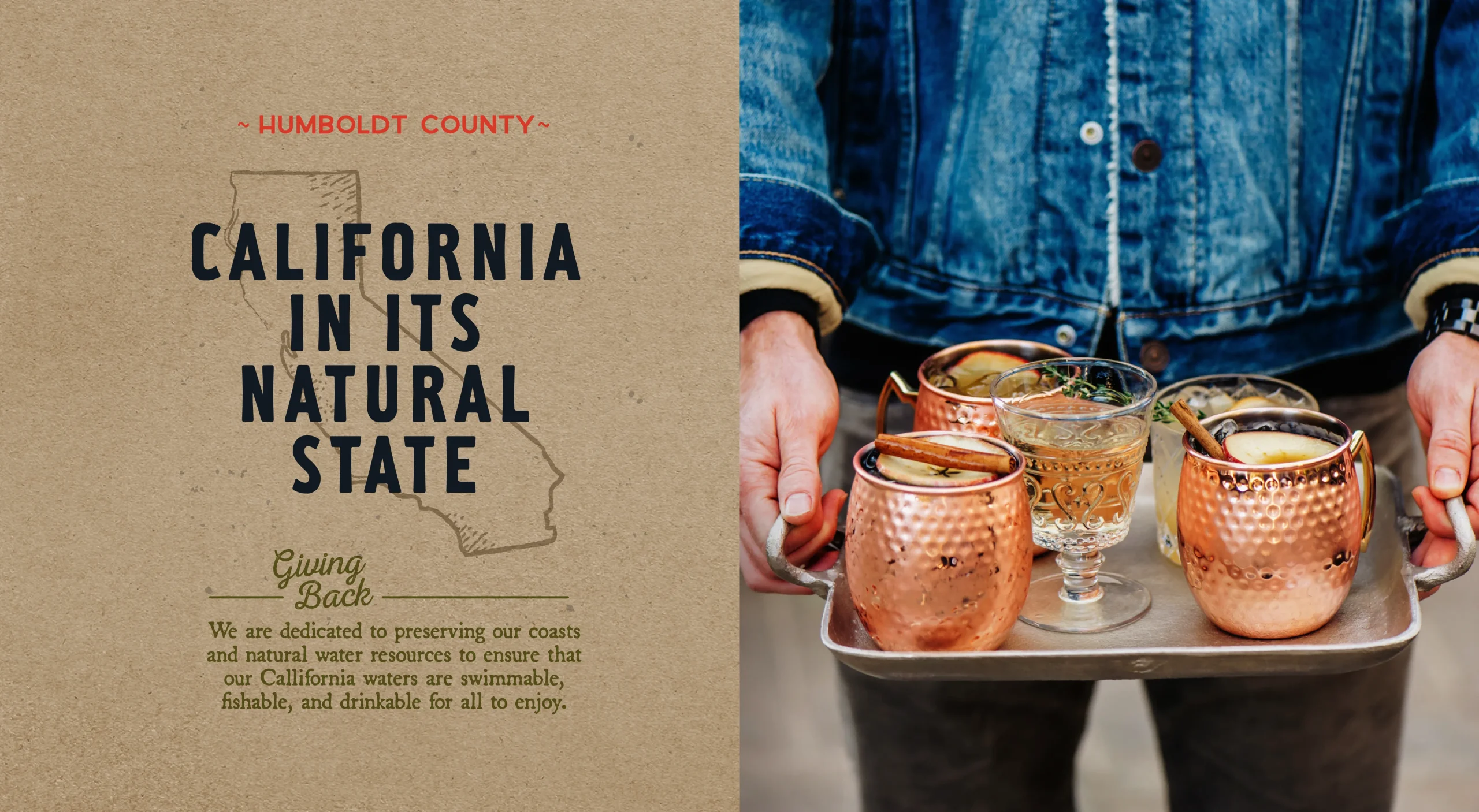 Humboldt Distilling brand design system featuring visual brand identity, lifestyle phtotgraphy and brand story.