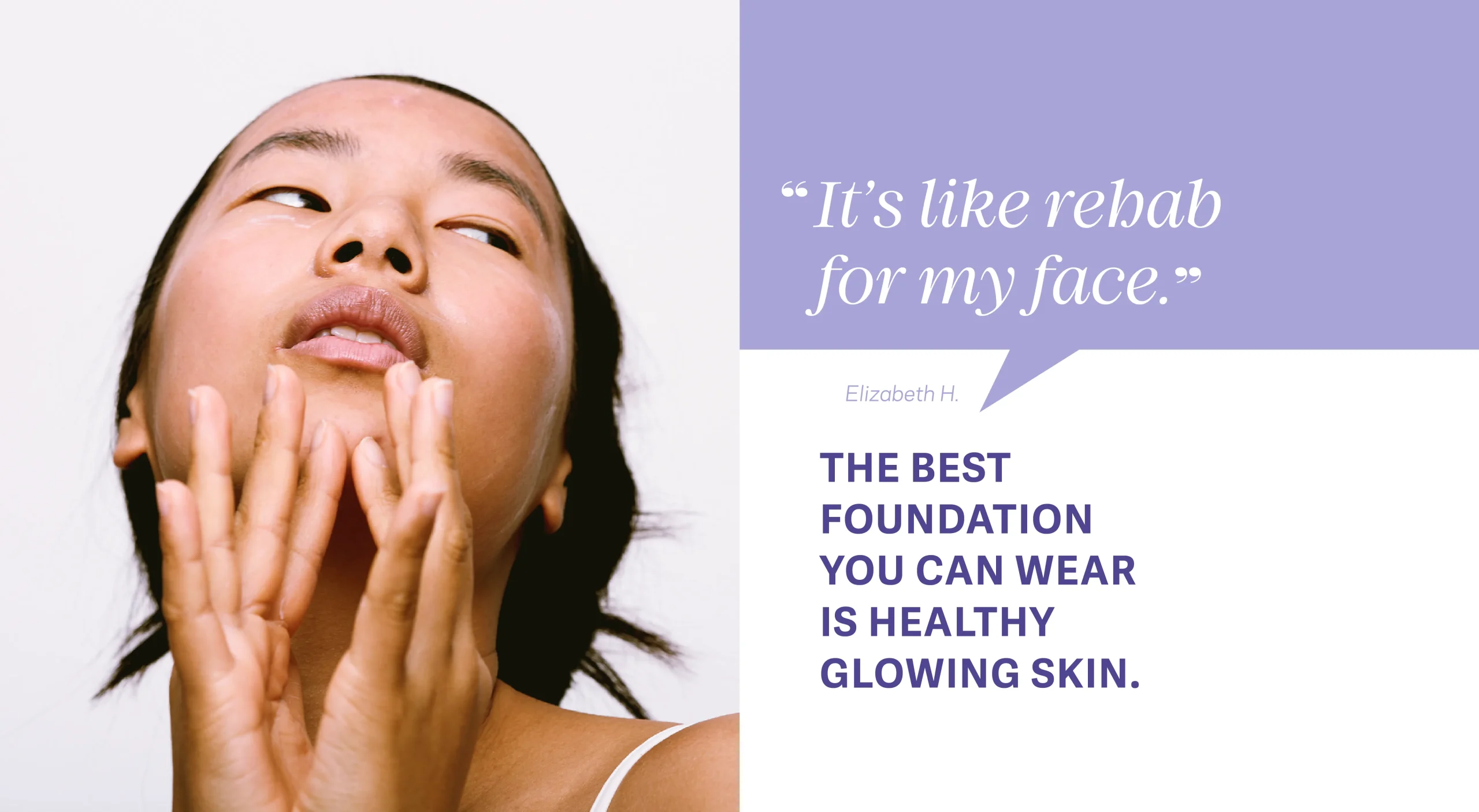 Cosmedica Skincare brand design system showcasing brand strategy, lifestyle photography, product storytelling, and packaging design for clean beauty skincare essentials.